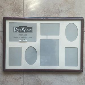 Rare Woods Collage Picture Frame